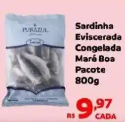 Max Atacadista Sardinha Eviscerada Congelada Maré Boa Pacote oferta