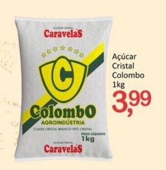 Rede Litoral de Supermercados Acucar Cristal Colombo 1kg oferta