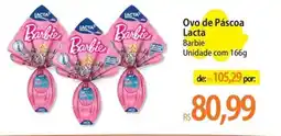 Atacadão Ovo de Páscoa Lacta Barbie Unidade oferta