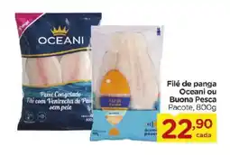 Carrefour Filé de panga Oceani ou Buona Pesca Pacote, oferta