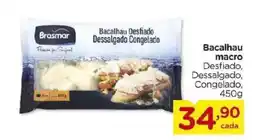 Carrefour Bacalhau macro Desfiado Dessalgado Congelado oferta