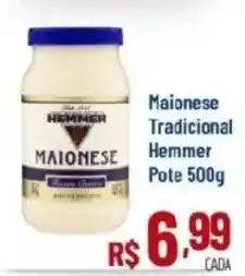 Max Atacadista Maionese Tradicional Hemmer Pote oferta