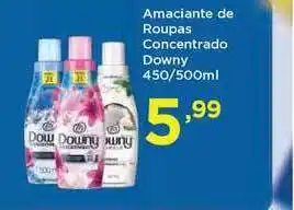 Apoio Mineiro Amaciante De Roupas Concentrado Downy 450/500ml oferta