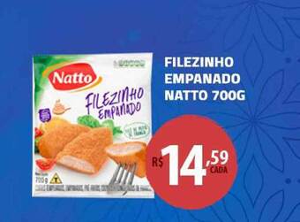 Extrabom Supermercados Filezinho Empanado Natto 700g oferta