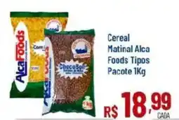 Max Atacadista Cereal Matinal Alca Foods Tipos Pacote oferta