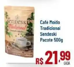 Max Atacadista Café Moído Tradicional Sendeski Pacote oferta