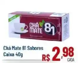 Max Atacadista Chá Mate 81 Sabores Caixa oferta
