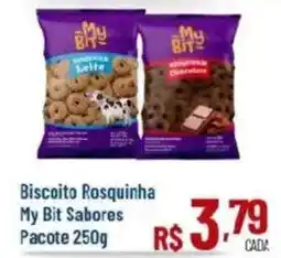 Max Atacadista Biscoito Rosquinha My Bit Sabores Pacote oferta