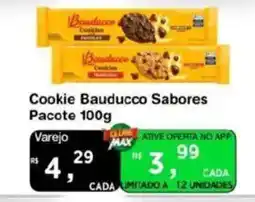 Max Atacadista Cookie Bauducco Sabores oferta