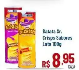 Max Atacadista Batata Sr. Crisps Sabores Lata oferta