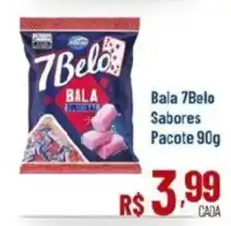 Max Atacadista Bala 7Belo Sabores Pacote oferta