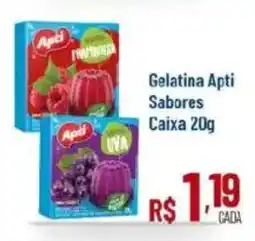 Max Atacadista Gelatina Apti Sabores oferta