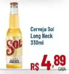 Max Atacadista Cerveja Sol Long Neck oferta