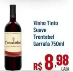 Max Atacadista Vinho Tinto Suave Trentobel oferta