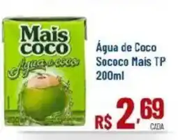 Max Atacadista Água de Coco Sococo Mais TP oferta
