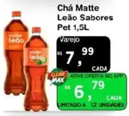 Max Atacadista Chá Matte Leão Sabores Pet oferta