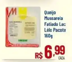 Max Atacadista Queijo Mussarela Fatiado Lac Lélo Pacote oferta