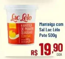 Max Atacadista Manteiga com Sal Lac Lélo Pote oferta