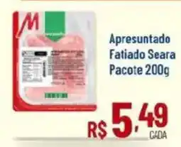 Max Atacadista Apresuntado Fatiado Seara Pacote oferta