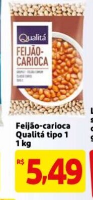 Mercado Extra Feijao-carioca Qualita tipo 1 - 1kg oferta