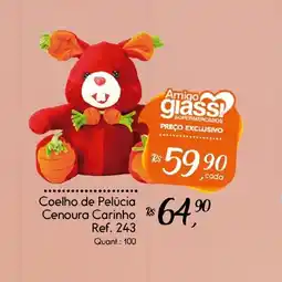 Giassi Supermercados Coelho de Pelúcia oferta