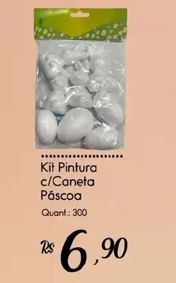 Giassi Supermercados Kit Pintura c/Caneta Páscoa oferta
