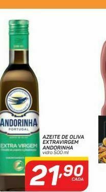 Azeite de oliva extravirgem andorinha