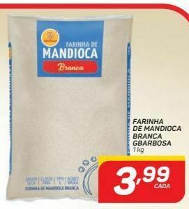 GBarbosa Farinha de mandioca branca gbarbosa oferta
