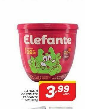 Extrato de tomate elefante