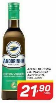 GBarbosa Azeite de oliva extravirgem andorinha vidro 500ml oferta