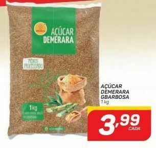 GBarbosa Açúcar demerara gbarbosa kg oferta