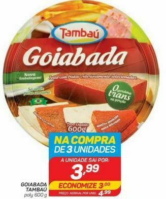 GBarbosa Goiabada tambaú 600g oferta