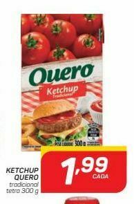 GBarbosa Ketchup quero 300g oferta