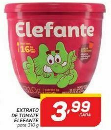 GBarbosa Extrato de tomate elefante 310g oferta