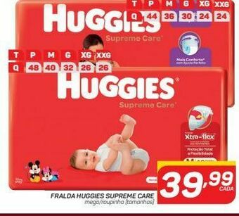 GBarbosa Fralda huggies supreme care oferta