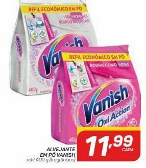 GBarbosa Alvejante em pó vanish 400g oferta