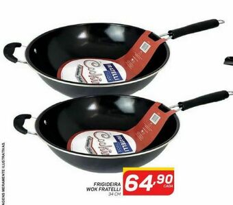 GBarbosa Frigideira wok fratelli 34 cm oferta