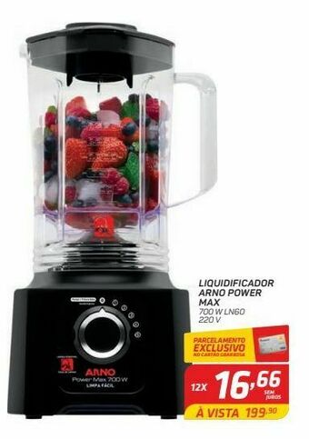 GBarbosa Liquidificador arno power max oferta