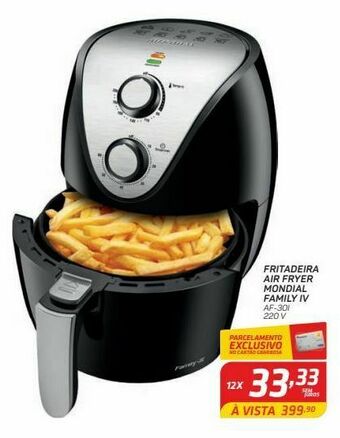 Fritadeira air fryer mondial family iv