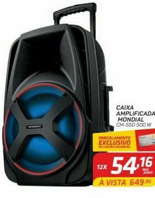 GBarbosa Caixa amplificada mondial oferta