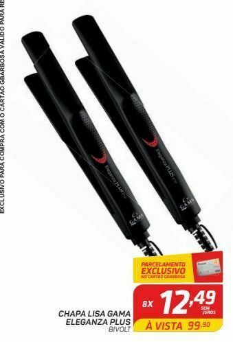 GBarbosa Chapa lisa gama eleganza plus bivolt oferta