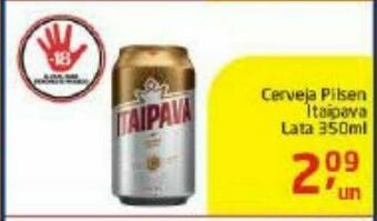 Tenda Atacado Cerveja pilsen itaipava lata 350ml oferta