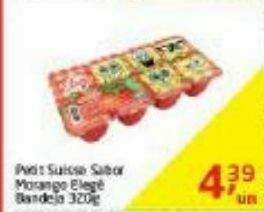 Tenda Atacado Petit suisse elegê 320g oferta