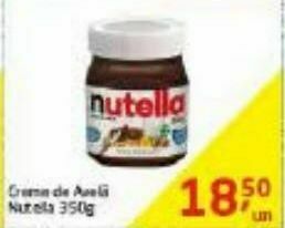 Tenda Atacado Creme de avelã nutella 350g oferta