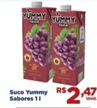 Tatico Suco Yummy Sabores 1L oferta