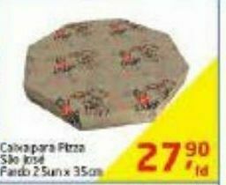 Tenda Atacado Caixa para pizza são josé fardo 25un x 35cm oferta