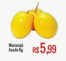 Mart Minas Maracujá azedo kg oferta