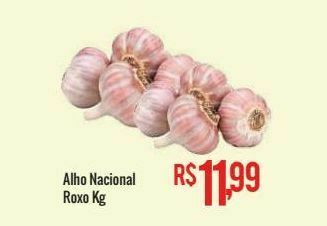 Mart Minas Alho nacional roxo kg oferta