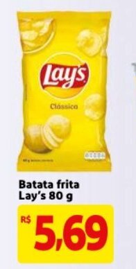 Batata frita Lay's 80g