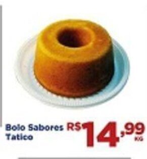 Tatico Bolo Sabores tatico 1kg oferta